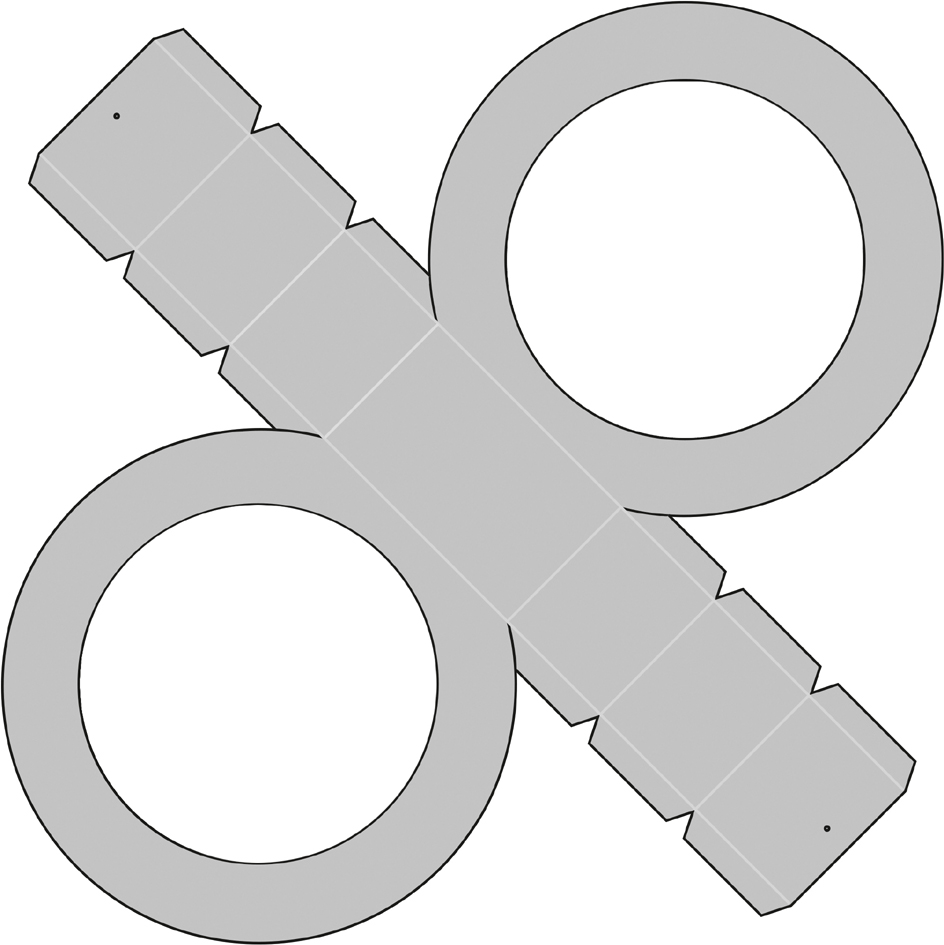 Lampions prédécoupés