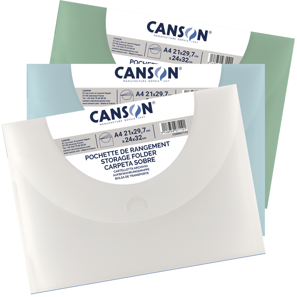 Cartons à dessin, rabats