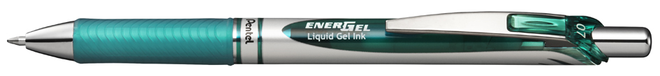 Pentel Stylo roller encre gel Energel BL77, turquoise