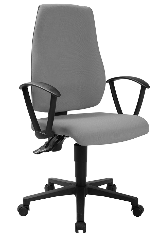 Topstar Chaise de bureau pivotante 'Maxx 500', gris