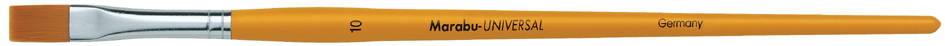 Marabu Pinceau Universal, poils synthétiques, plat, N. 10