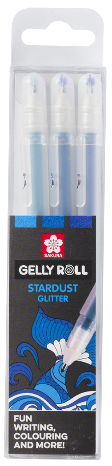 SAKURA Stylo roller à encre gel Gelly Roll Stardust 'Ocean'