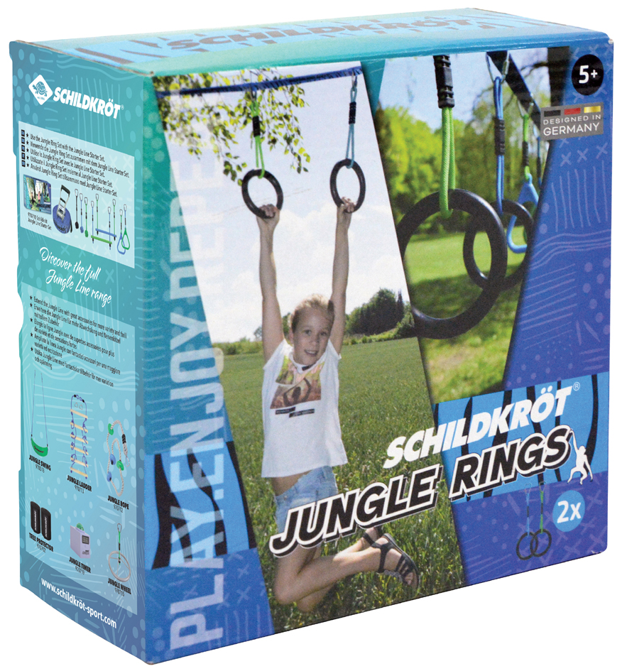 Set d'anneaux Jungle, emballage