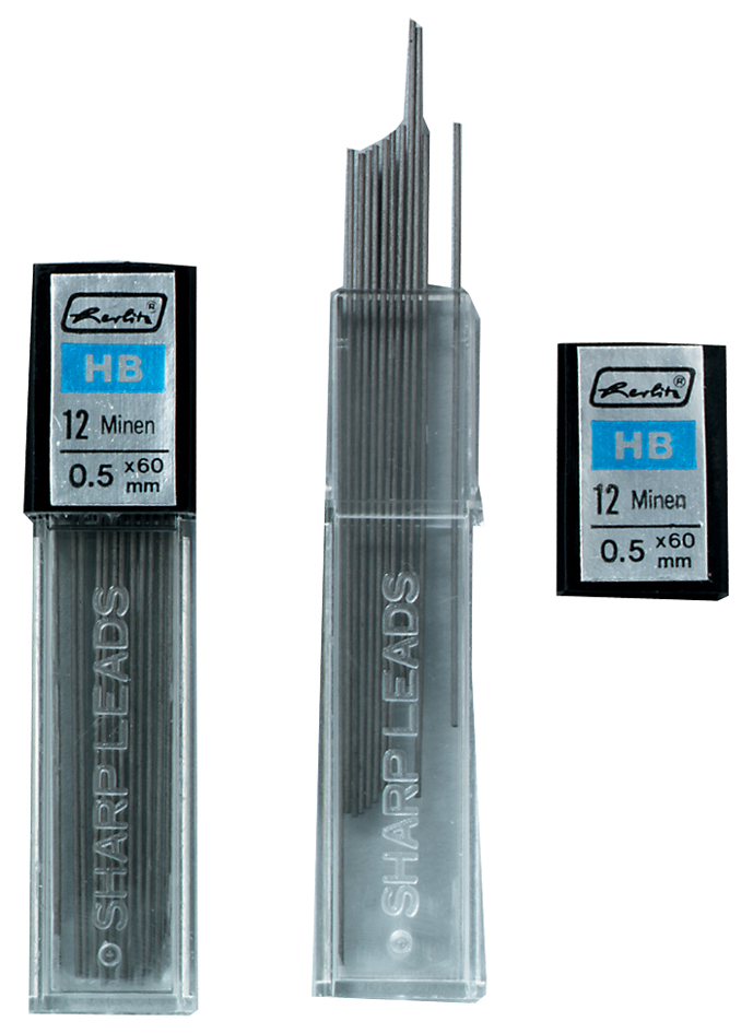 herlitz Mines pour porte-mines, calibre: 0,5 mm
