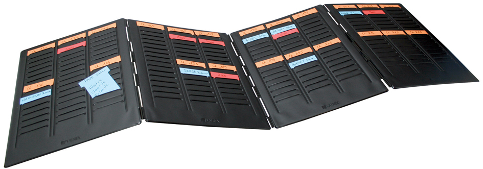 nobo Volet intérieur Mini Planning, fiches T, indice 1,5