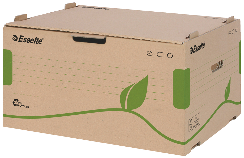 Esselte Container d'archives ECO pour boîtes archives,marron