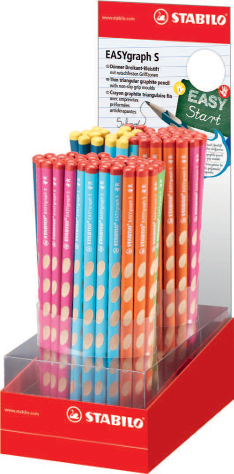 STABILO Crayon EASYgraph 'S', degré de dureté: HB