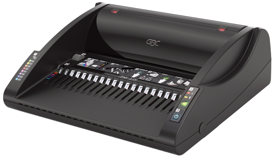 GBC Perforelieuse électrique CombBind C200E, noir