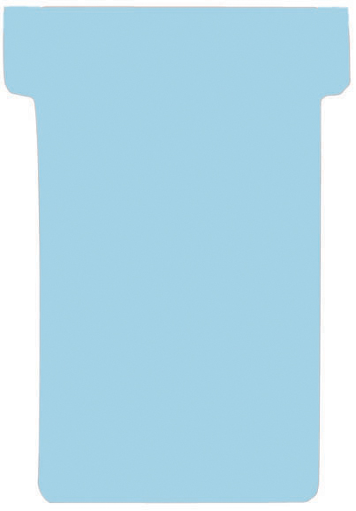 FRANKEN Fiches T, taille 2 / 48 x 84 mm, bleu clair
