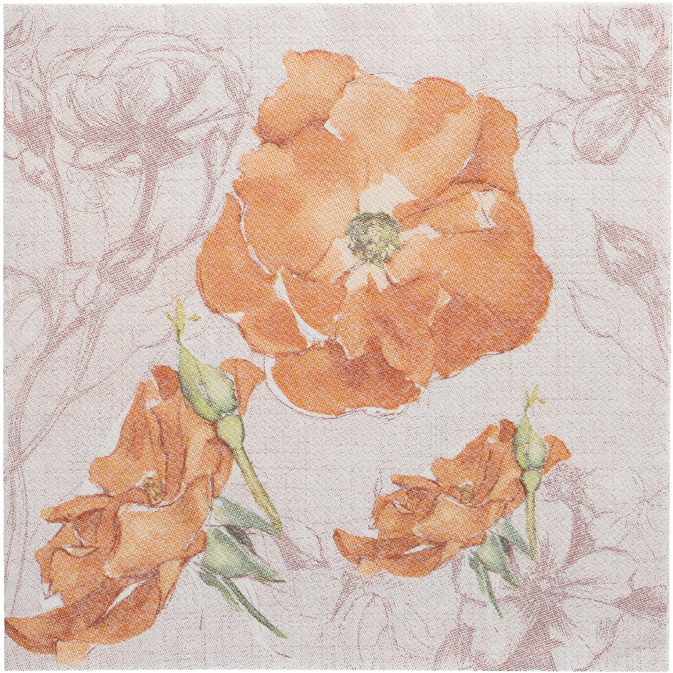 Serviettes à motifs