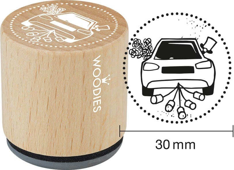COLOP Tampon à motif Woodies 'auto avec boîtes de conserve'