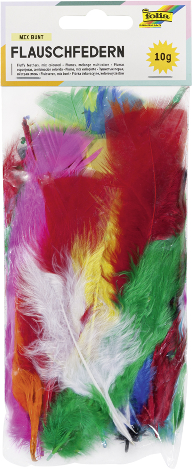 folia Plumes soyeuses, 10 g, assorti