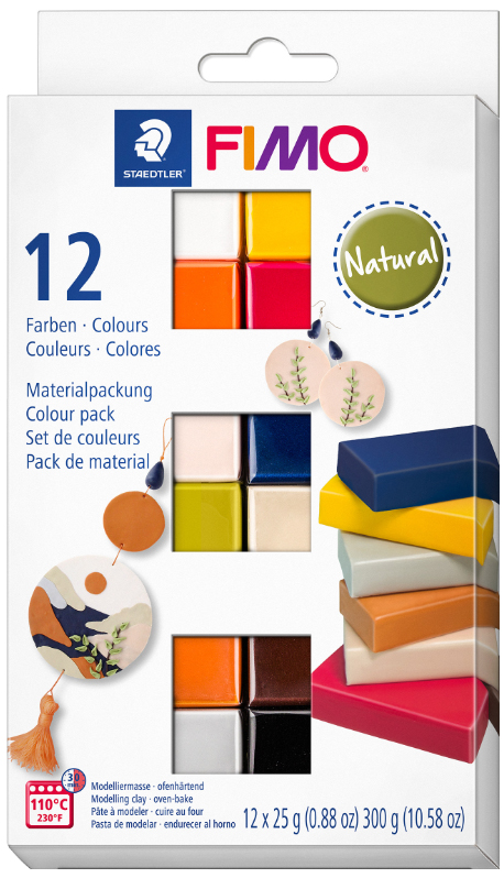 Kit de pâte à modeler SOFT "Natural"