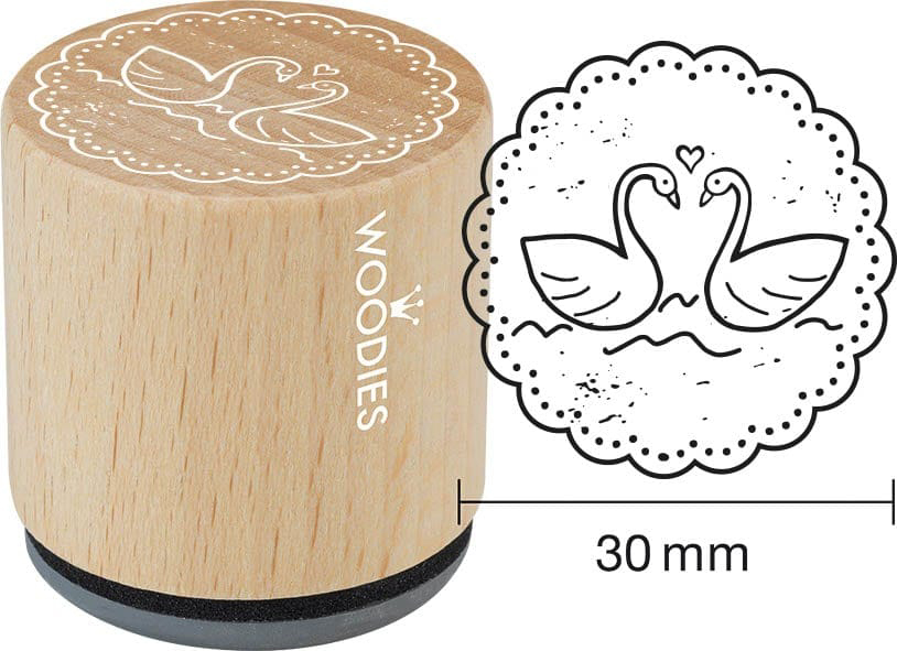 COLOP Tampon à motif Woodies 'cygnes'