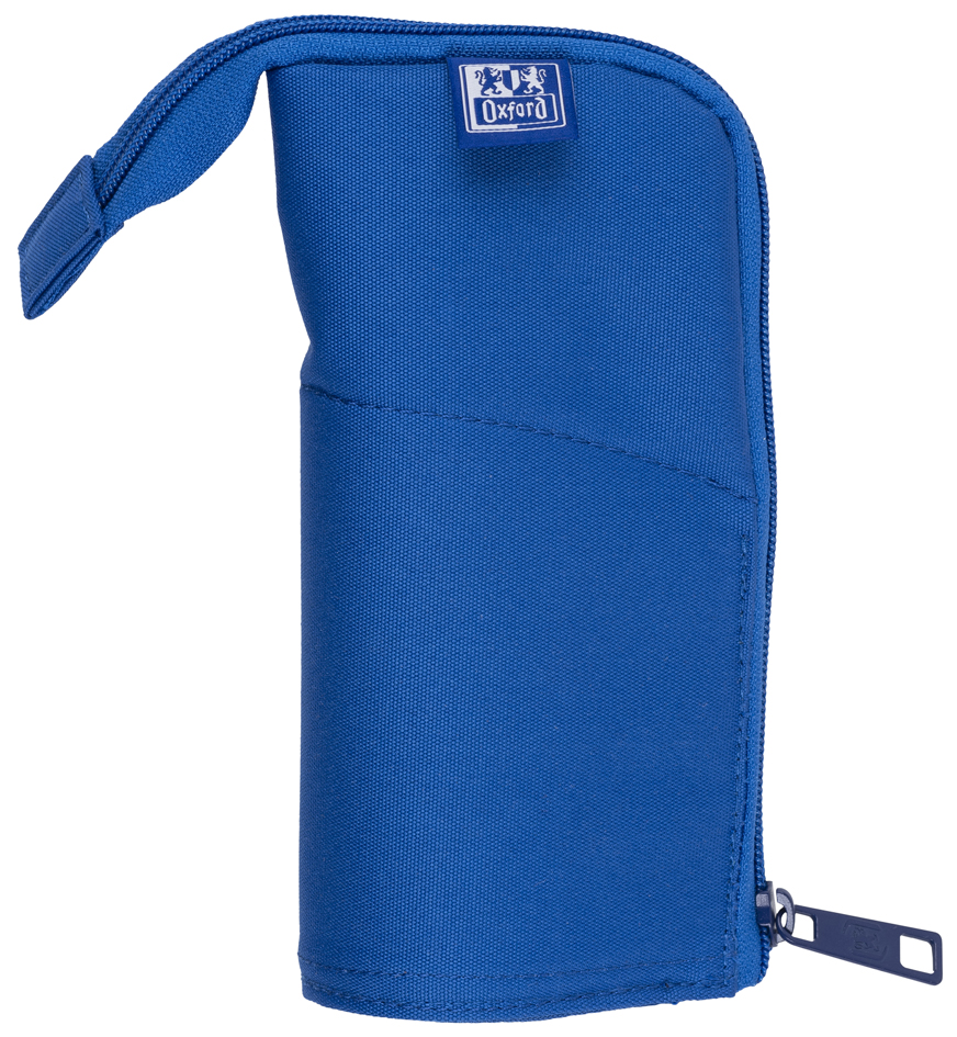 Oxford Trousse 'Stand-Up', polyester, bleu