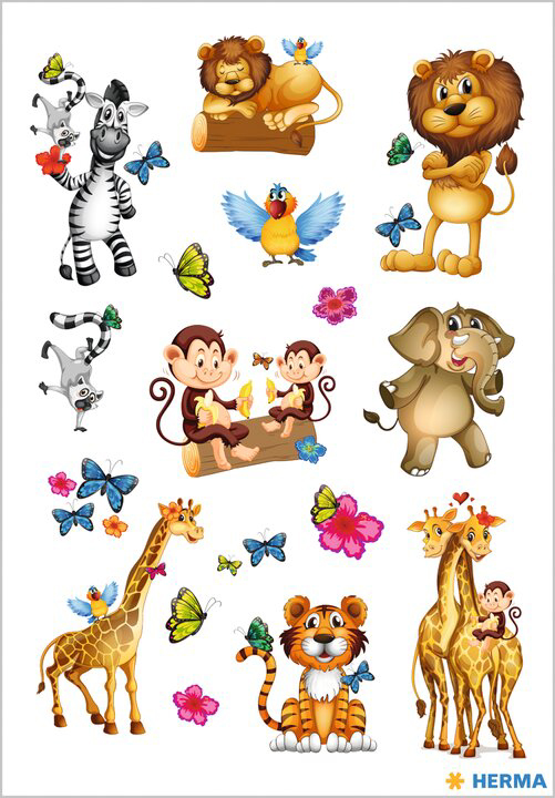 HERMA Autocollants DECOR 'Jungle'