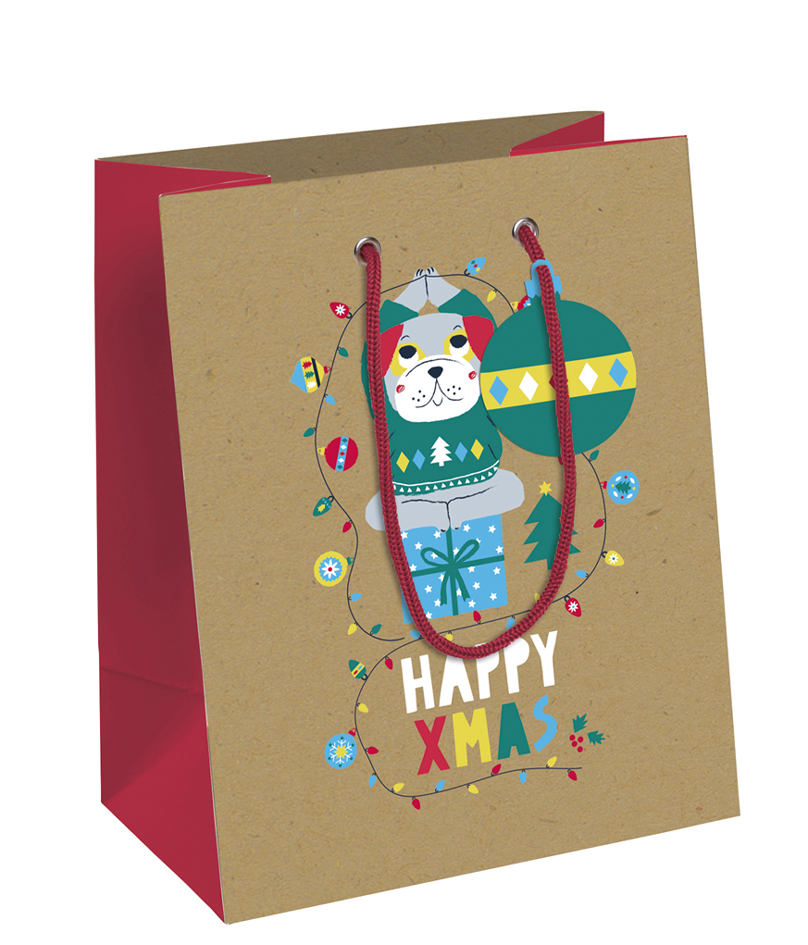 Clairefontaine Sac cadeau de Noël 'Make a Wish', mini