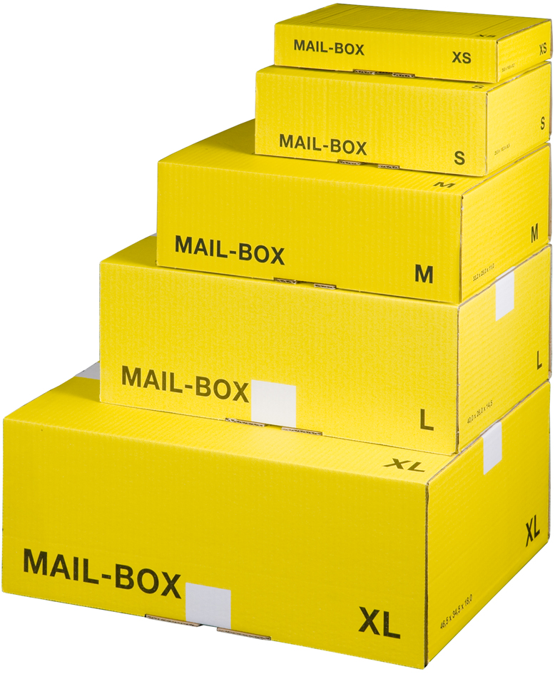Cartons d'expédition, paquets