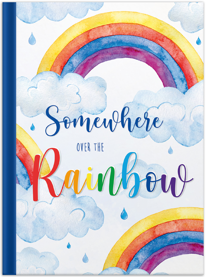 RNK Verlag Carnet de notes 'Over the Rainbow', A4, uni