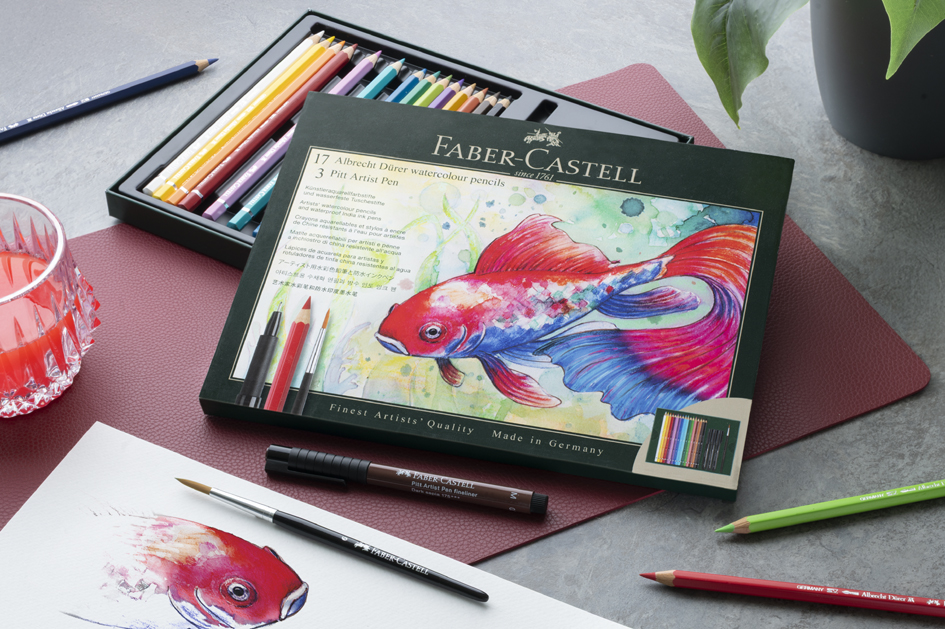 FABER-CASTELL Kit cadeau ALBRECHT DÜRER, 21 pièces 21 pièces