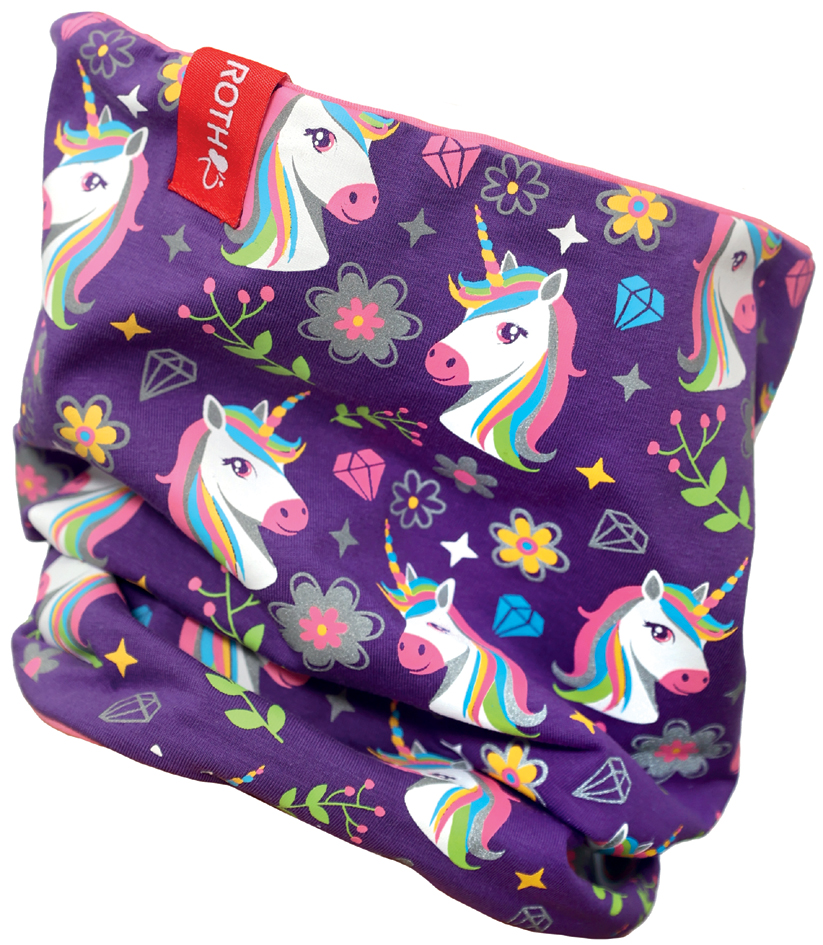 ROTH Tour de cou jersey enfants ReflActions FUN 'Licorne'