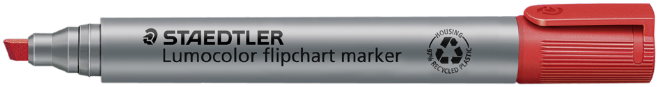 STAEDTLER Marqueur de conférence Lumocolor 356B, rouge