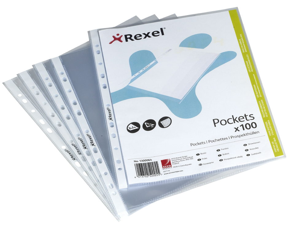 Rexel Pochette Top Quality, A4, PP, transparent, 0,08 mm