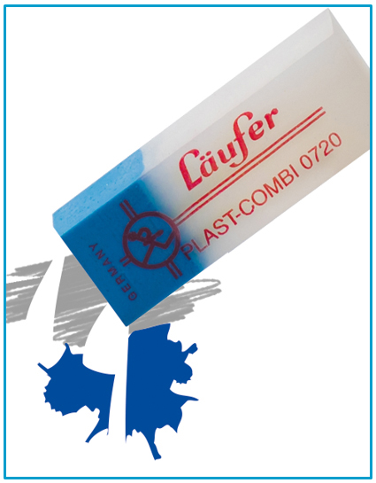 Visuel de référence: Utilisation Gomme en plastique PLAST COMBI