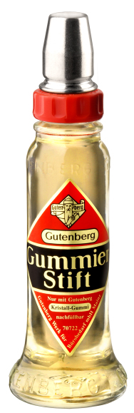Gutenberg Flacon de colle gomme arabique, 58 g, flacon verre