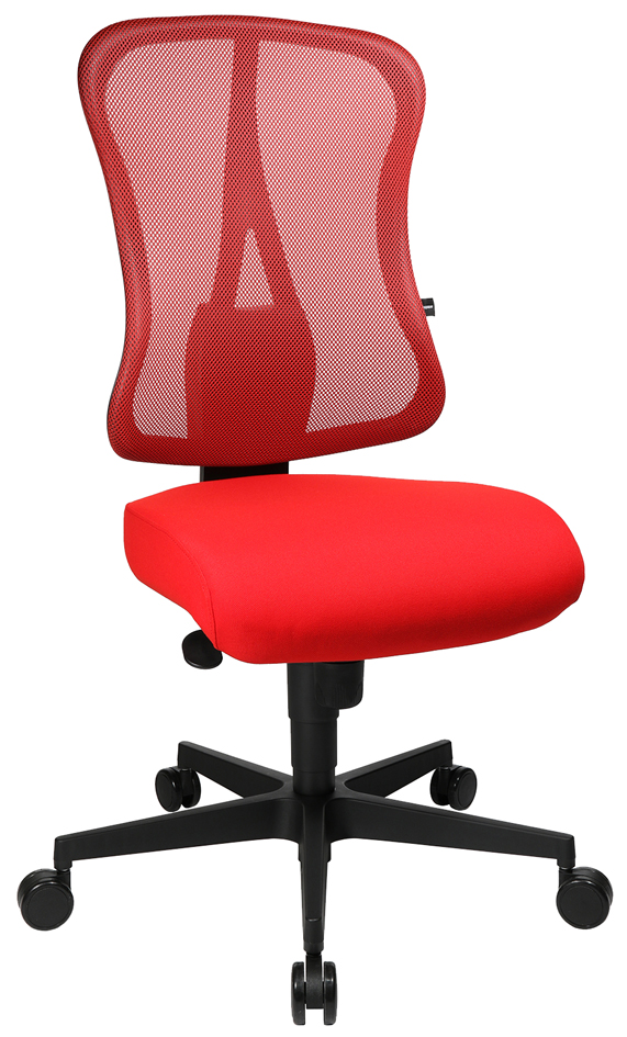 Fauteuil de bureau "Art Comfort Net", rouge