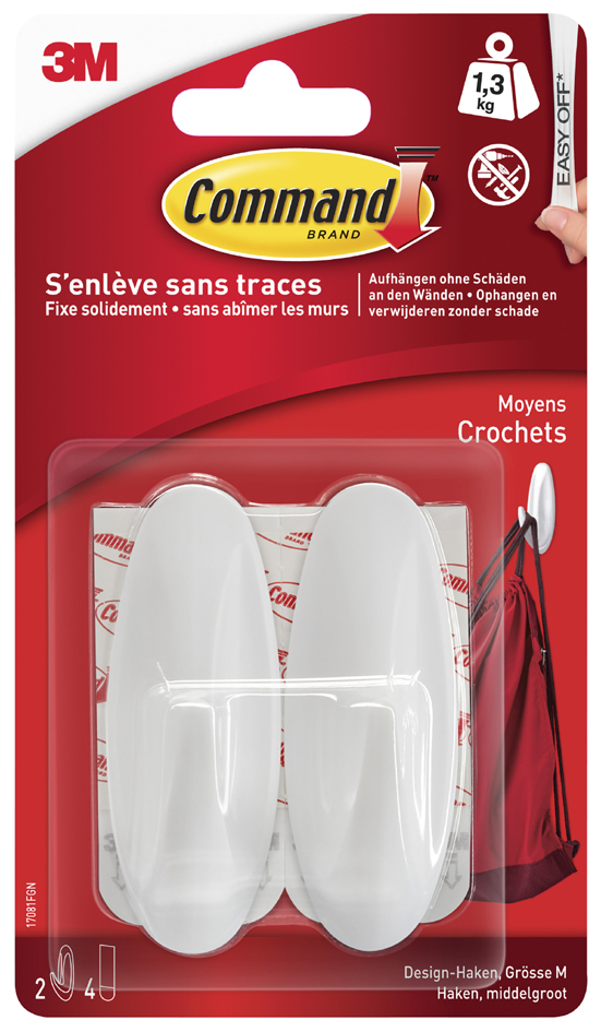 Crochets en plastique