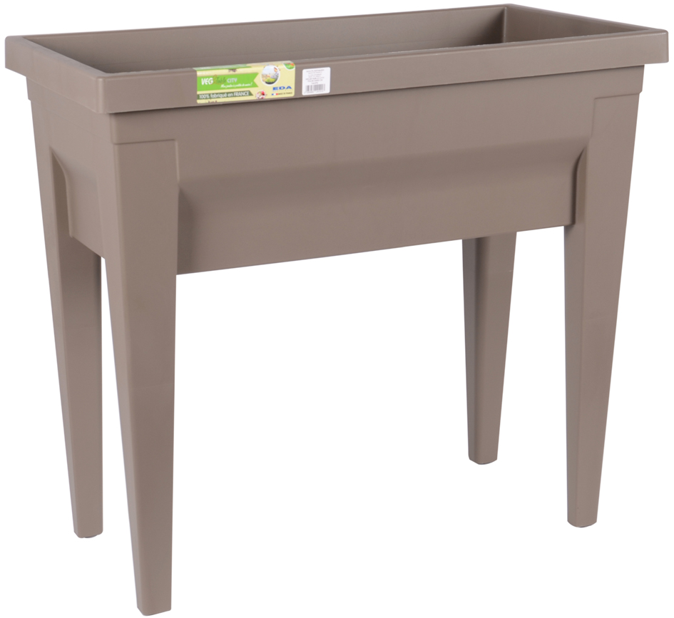 EDA Jardinière 'VEG&Table' City, taupe