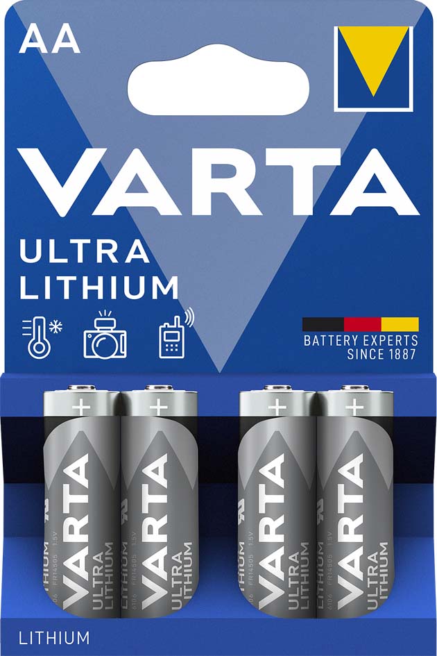 Lithium, mignon (AA)
