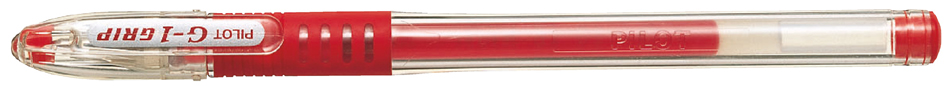 PILOT Stylo roller à encre gel G1-5 Grip, rouge