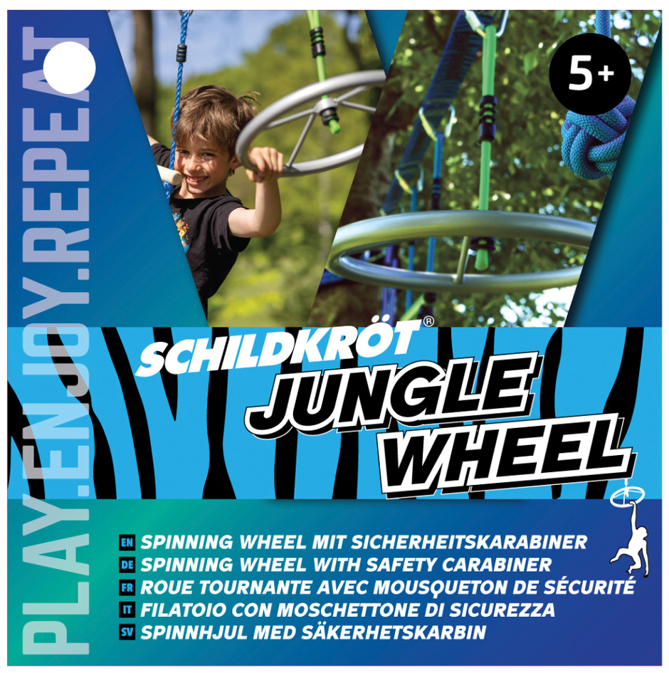 Jungle Spinning Wheel, emballage