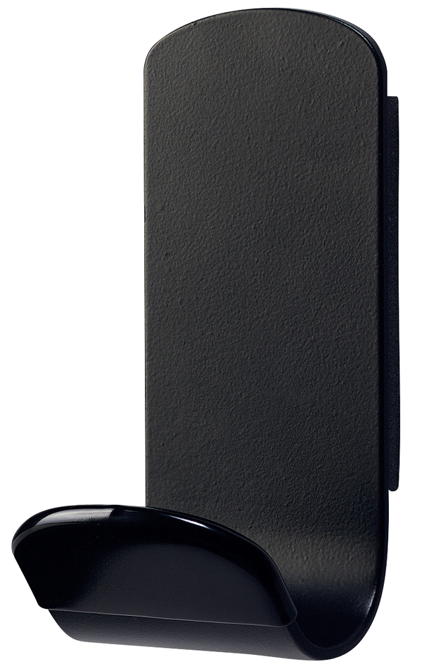 UNiLUX Patère 'STEELY', magnétique, noir