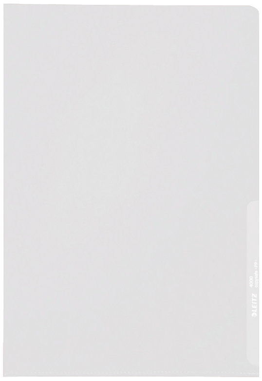 LEITZ Pochette transparente Standard, A4, PP, grainé,0,13 mm