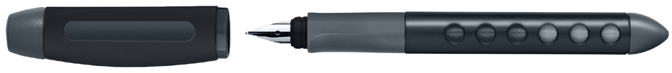FABER-CASTELL Stylo plume éducatif Scribolino, noir