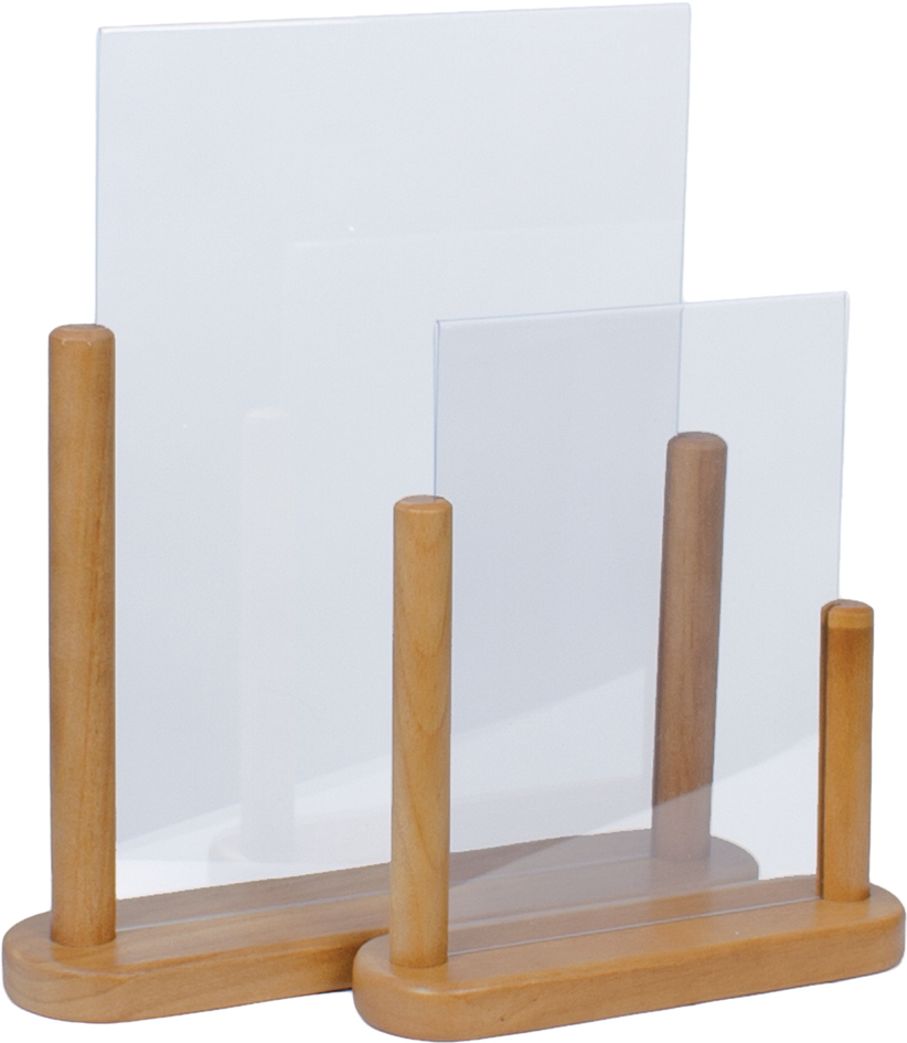 Visuel de référence: Porte-visuel TABLE, teck