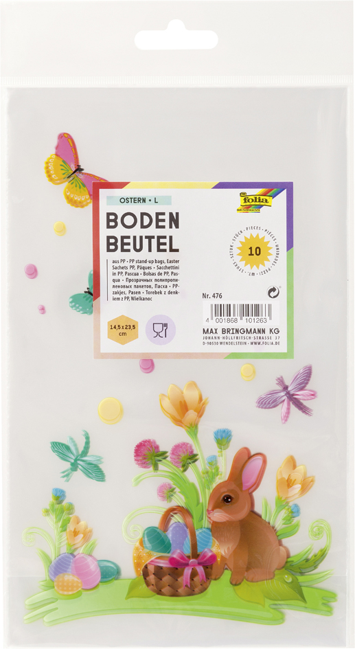 Sachets cellophane, Pâques