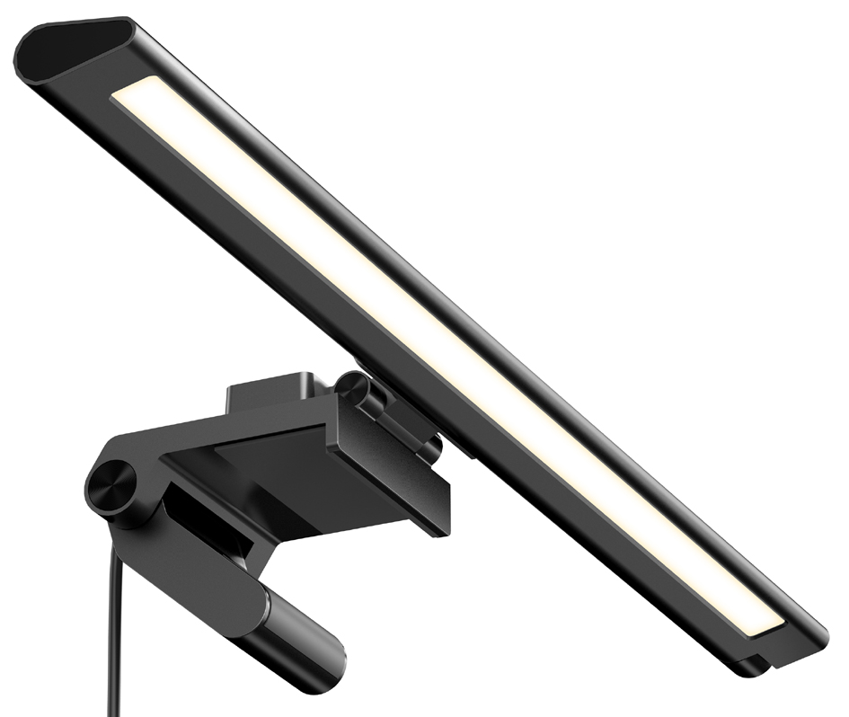 Lampes avec pince pour écran