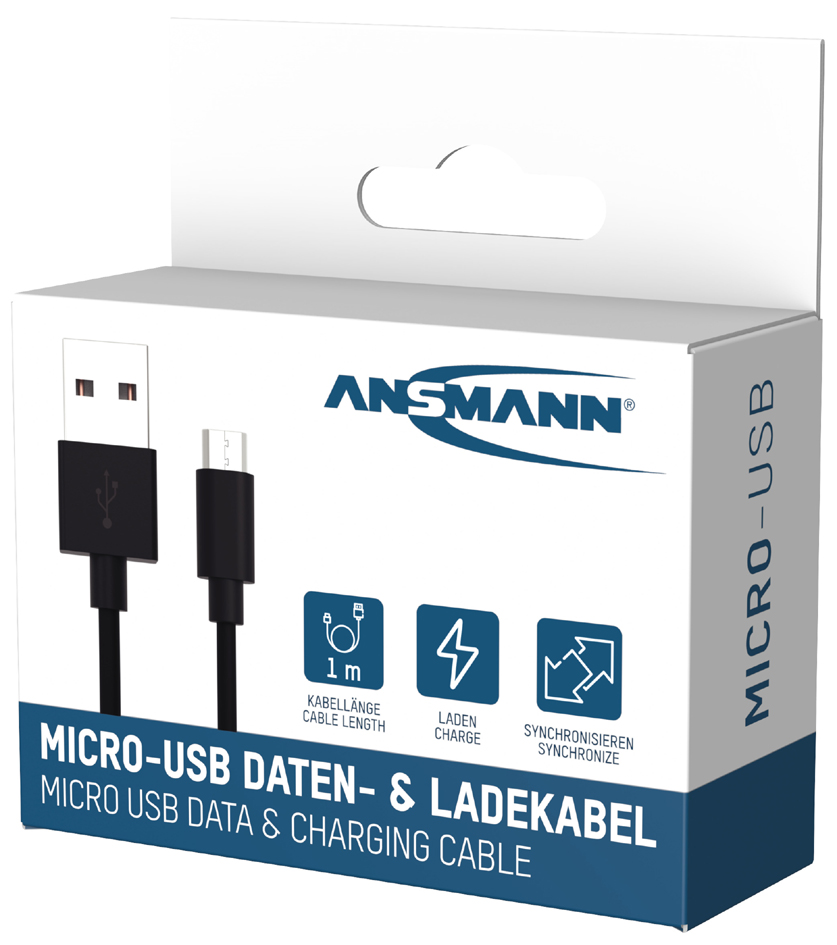Câbles: USB-A - Micro USB