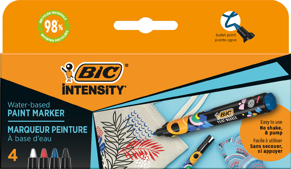 Marqueur permanent Intensity, set de 4