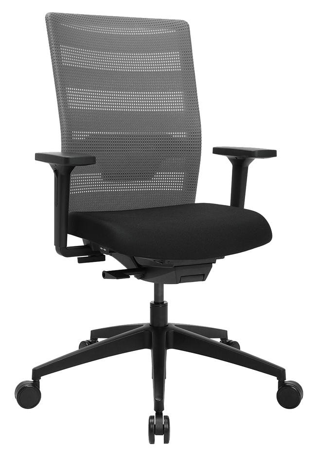 Chaise de bureau pivotante "Airwork", gris