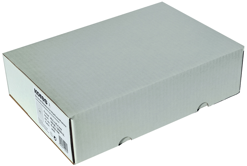Kores Etiquette universelle, 105 x 148,5 mm, blanc