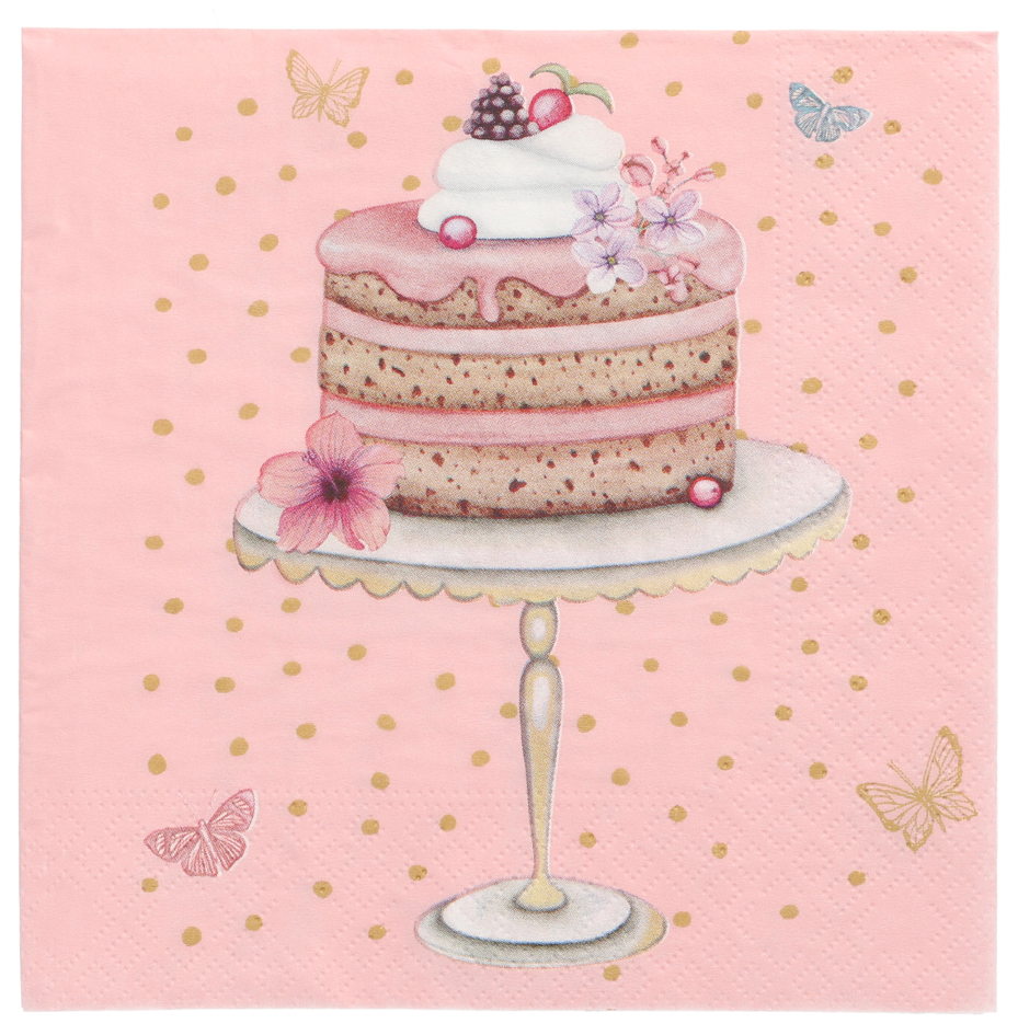 PAPSTAR Serviette à motif 'Sweet Dream', 330 x 330 mm