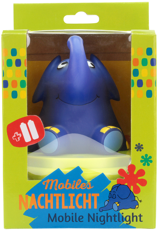 Veilleuse mobile "Eléphant", en emballage