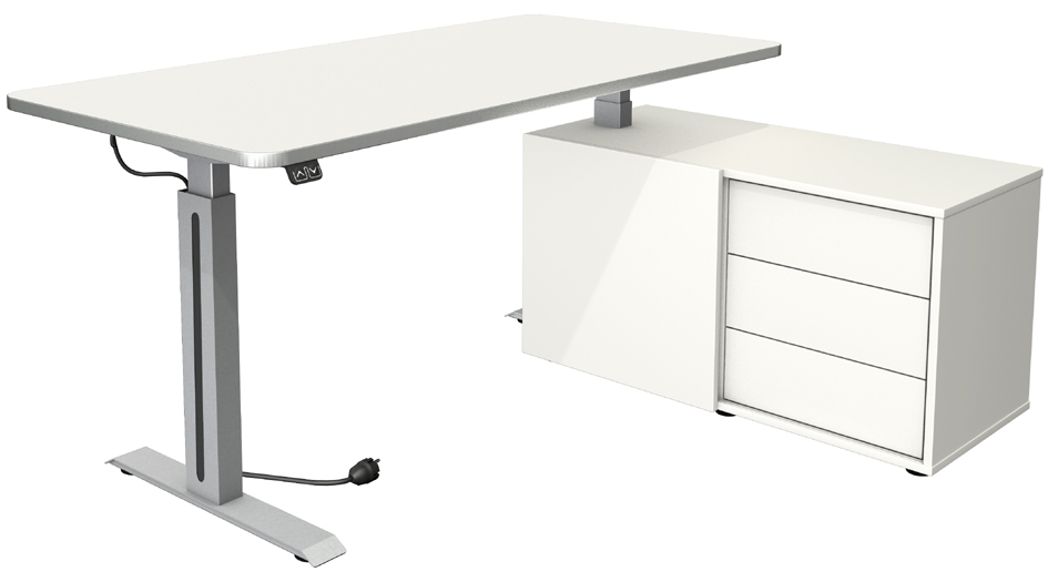 Poste de travail complet "Move 1 Style", blanc