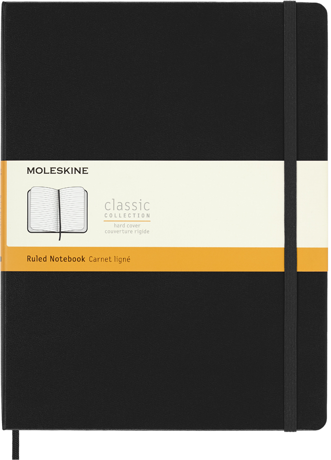 Carnets de notes, A4, rigide, fermeture