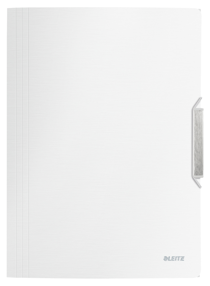 LEITZ Chemise à élastique Style, A4, PP, blanc arctique